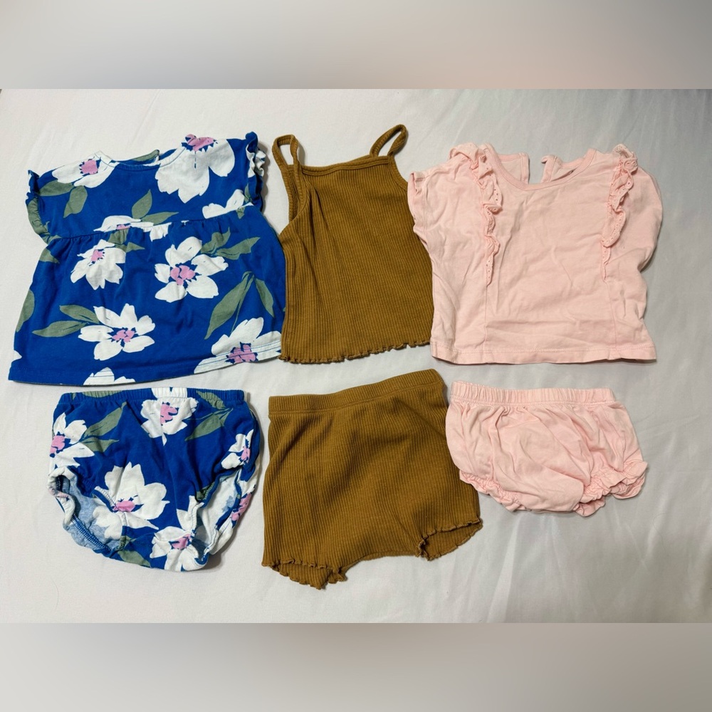 Left to right: 18m; 6-12m; 3-6m